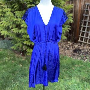 Collective Concepts Kimono Dolman Dress – Cobalt Blue – Women’s Size S NWT